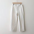 CHINO CLOTH PANTS STRAIGHT #white [14658]