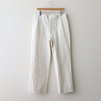 CHINO CLOTH PANTS STRAIGHT #white [14658]