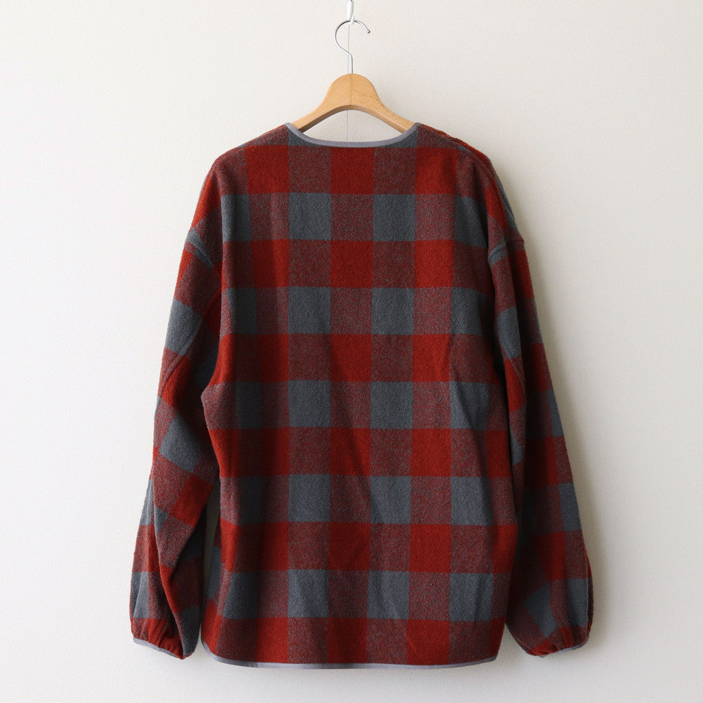 Tri-Spin Loop Cardigan #BRICK×GRAY [GU243-10051] - ciacura 三重県