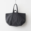 SHRINK WRAP TOTE BAG #BLACK [K042S]