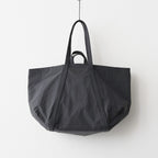 SHRINK WRAP TOTE BAG #BLACK [K042S]