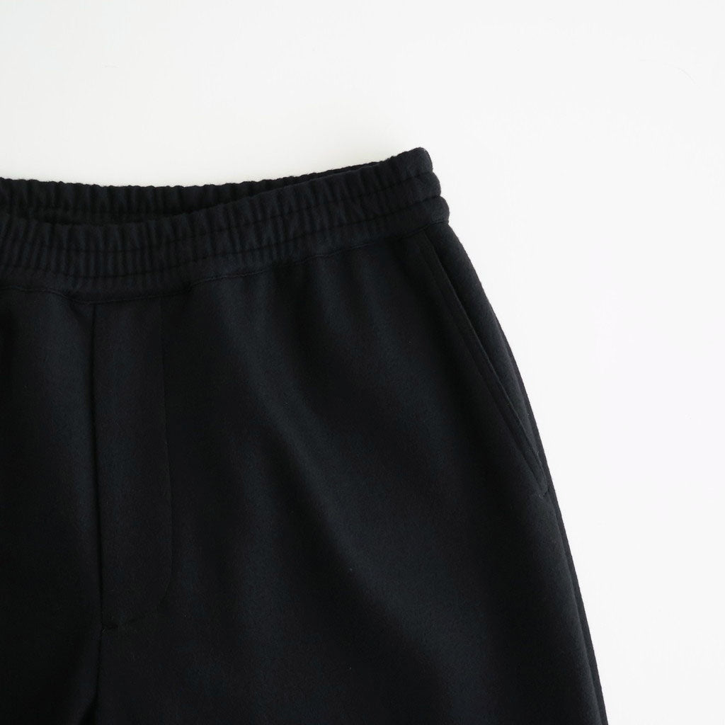 Wool Smooth Flannel Easy Wide Pants #GRAY [GU263-40523B]
