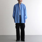 ORGANIC COTTON WEATHER M-47 CARGO PANTS #BLACK [PRAGGM0114]