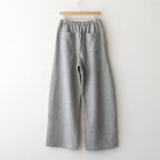 YAK/COTTON SWEAT EASY TROUSERS #TOP GREY [ST.1288]