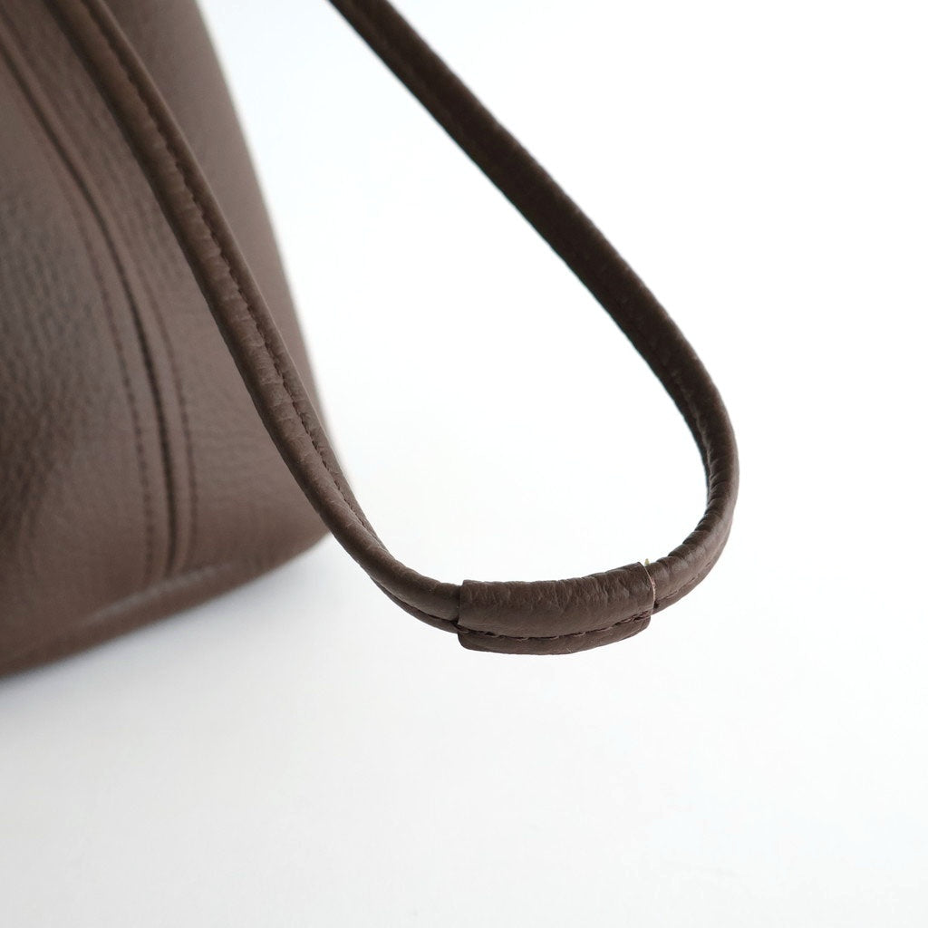 bucket bag #dark brown [yv-b-bkb]