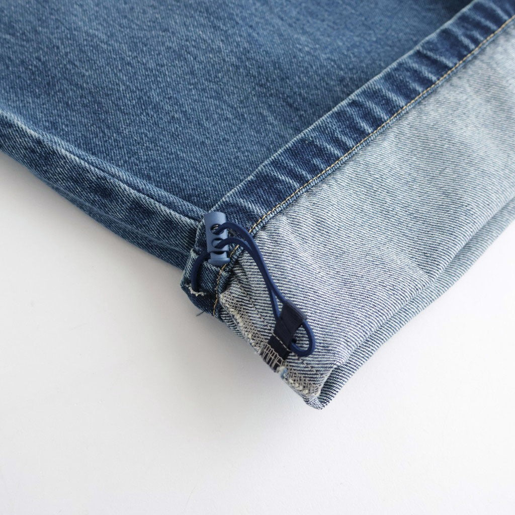 CORPORATE DENIM EASY PANTS #DARK WASH [FSC263-40154FB]