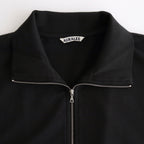 SUPER HIGH GAUGE SWEAT ZIP CARDIGAN #BLACK [A25SC02CU]