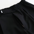 Melange Herringbone Stripe Chef Track Pants #BLACK [GM253-40335]