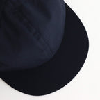 COOLMAX SUCKER LITTLE BRIM CAP #NAVY [NO.27224-A]