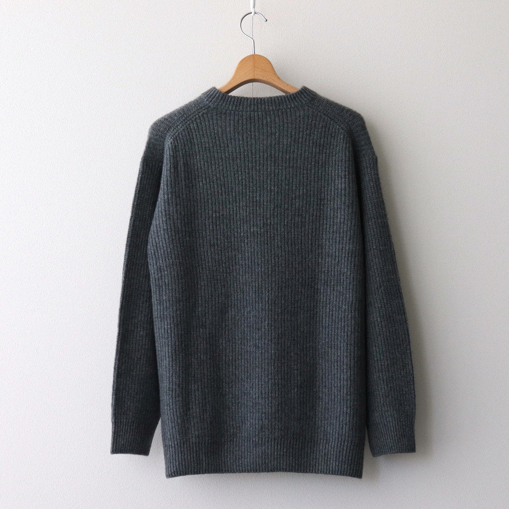 CASHMERE SWEATER #gray [54255]