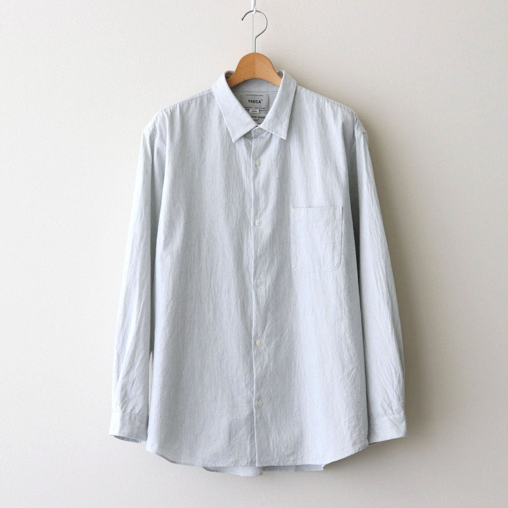 BUTTON SHIRT STANDARD #pencil-st [15108]