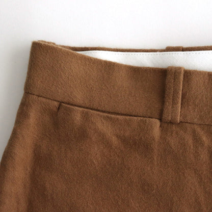 CHINO CLOTH PANTS WIDE #l.brown 起毛 [14653]