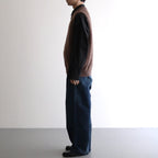 L-G Zip-up Vest #Brown [2403-020]