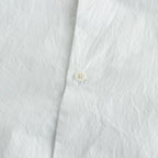 BUTTON SHIRT WIDE #sax [13148]