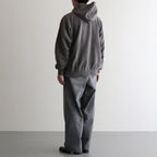 PIGMENT DYE HOODIE #DARK PURPLE [2541000904]