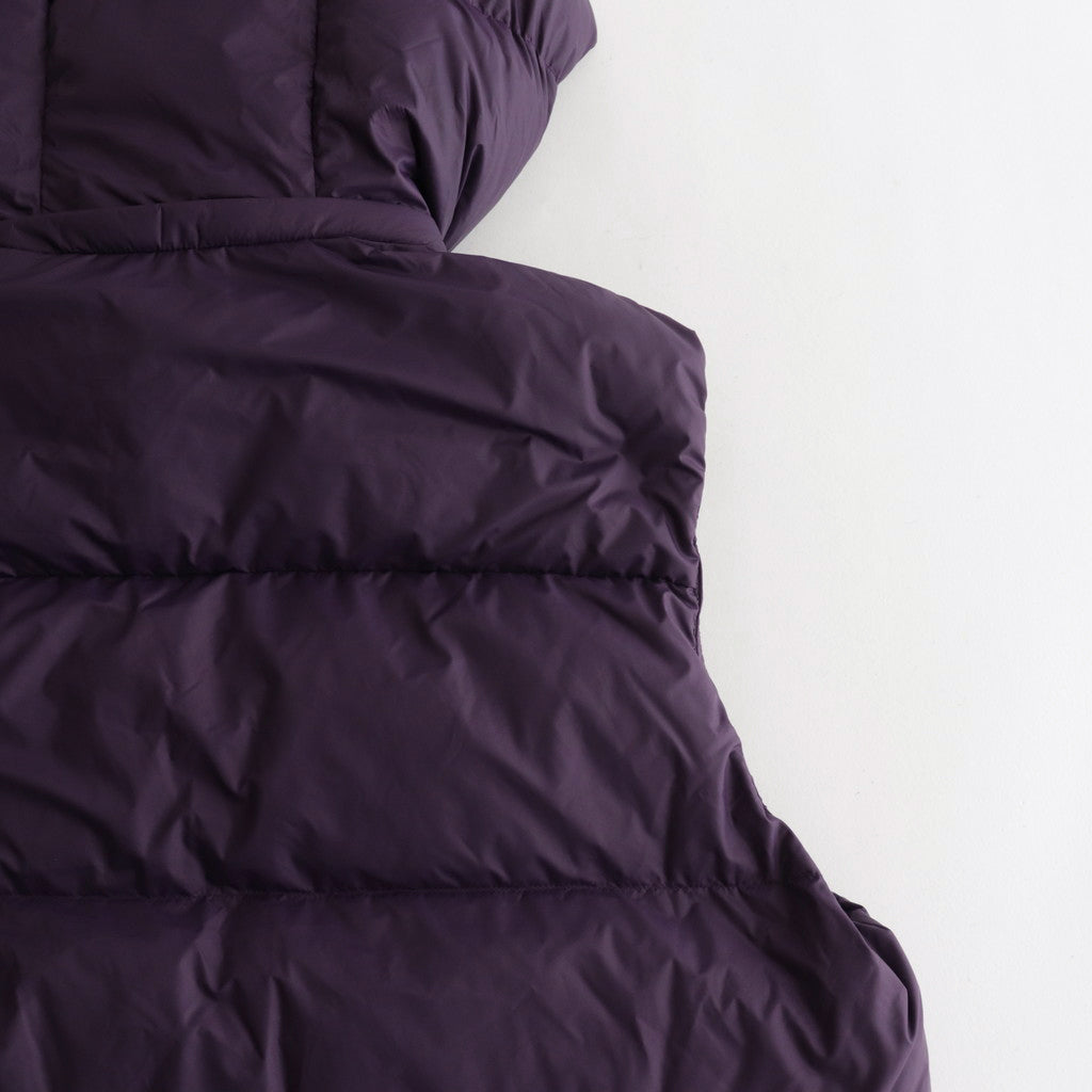 CORPORATE DOWN VEST #PURPLE [FSW-23-DW_173]