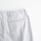 1pleated Wide Tapered Trousers #GRAYSH WHITE [YK26SS01181P]
