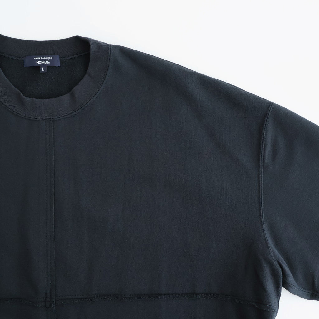 綿ミニ裏毛 製品洗カットソー #GRAY [HP-T013-051]