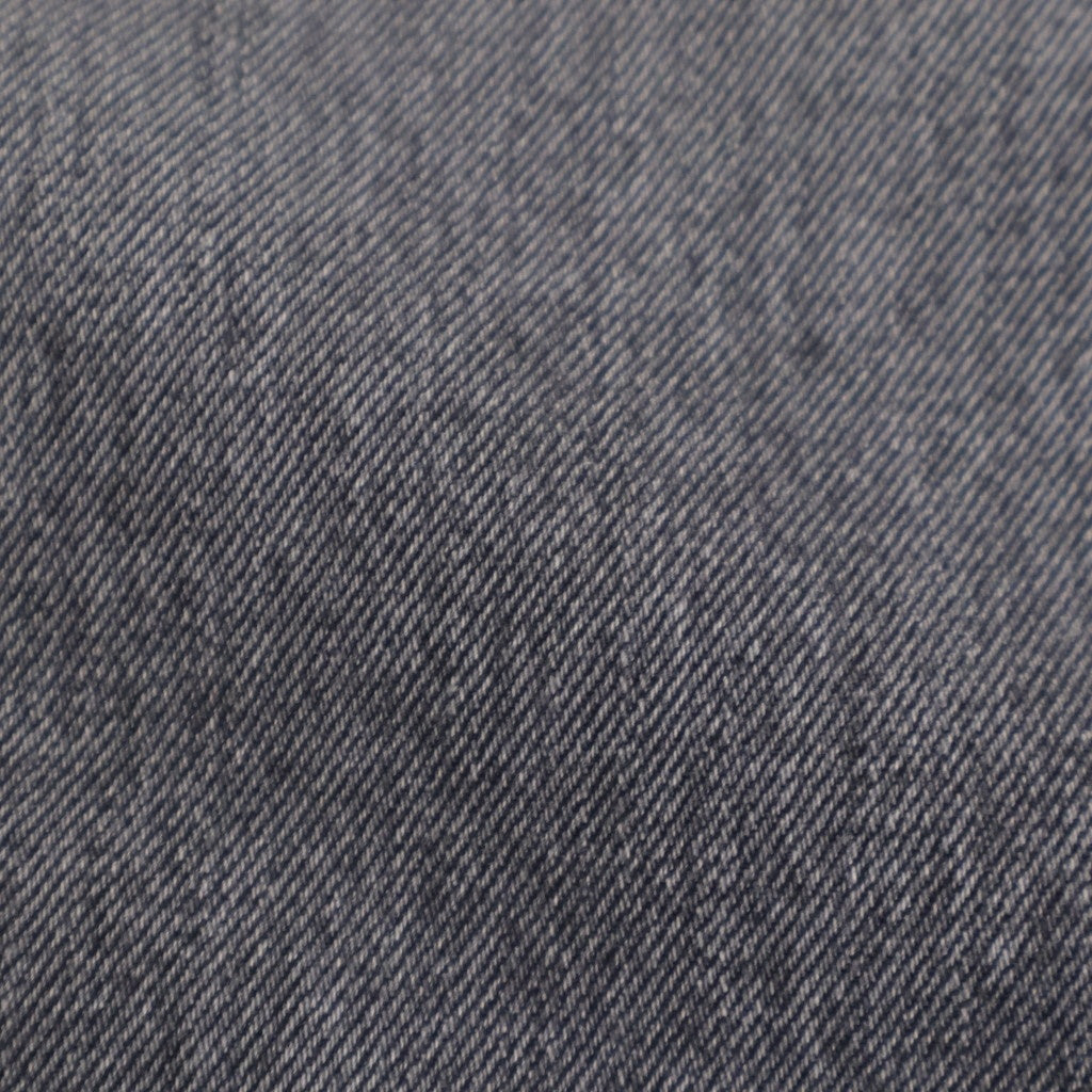 Selvage Denim Belted Pants #BLACK_LIGHT FADE [GU261-40064LB]