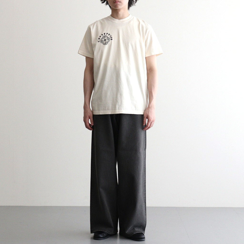 CS PAISLY LOGO TEE #CHAMPAIN IVORY [26880906]