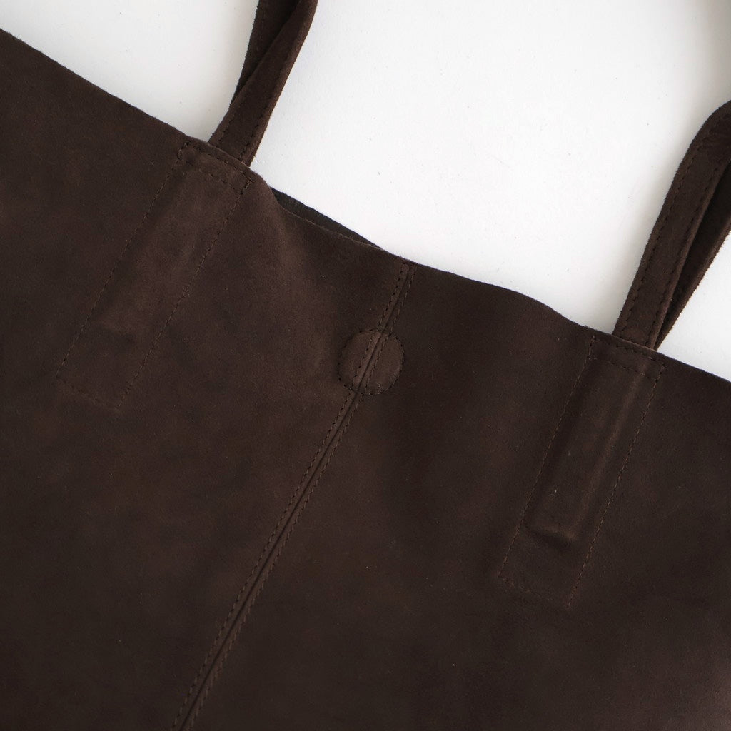 3WAY MIDIUM TOTE（OIL SUEDE） #DARK CHOCO [MS-1]