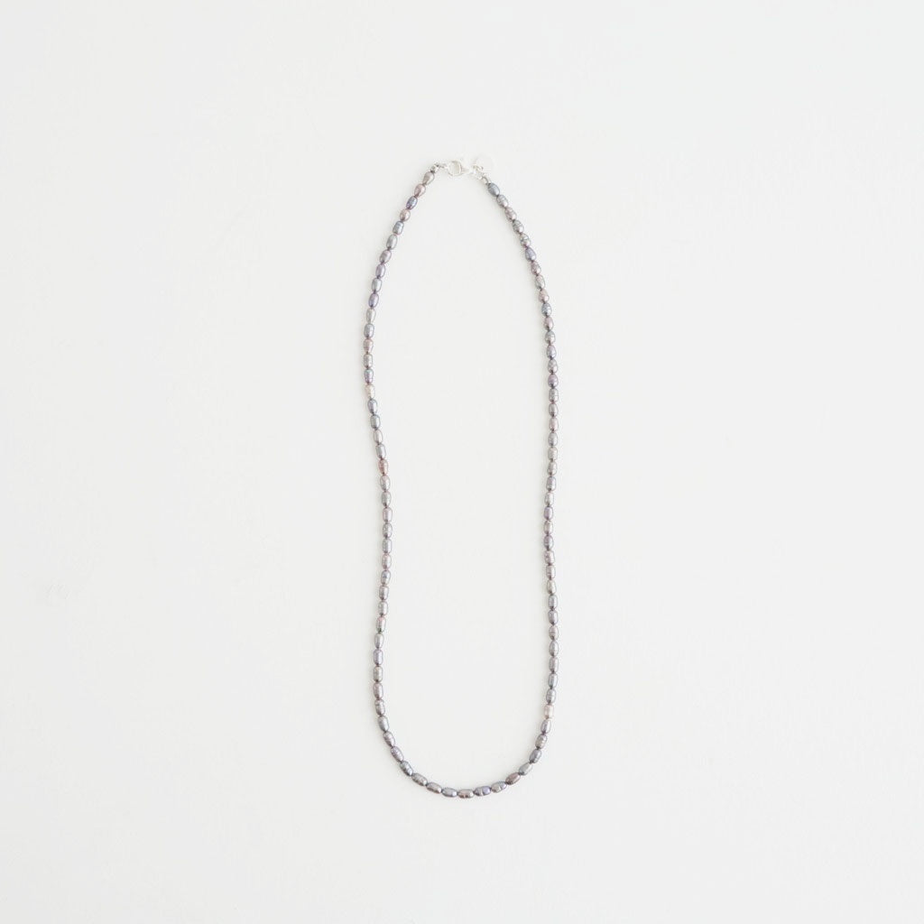 TWNKL PEARL NECKLESS #BLACK [SL020]