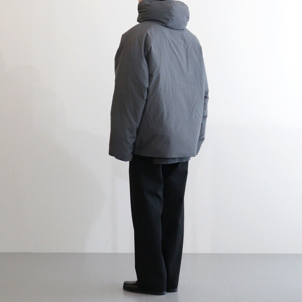 Snowman Hooded Down Jacket #Graphite [AOEWDW004]