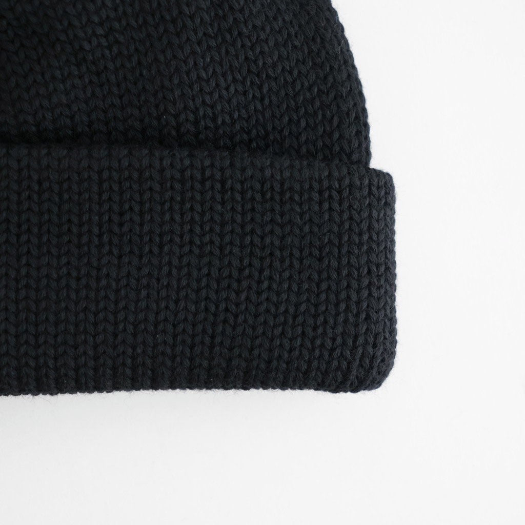 MERINOWOOL STANDARD KNIT #BLACK [NO.301349]