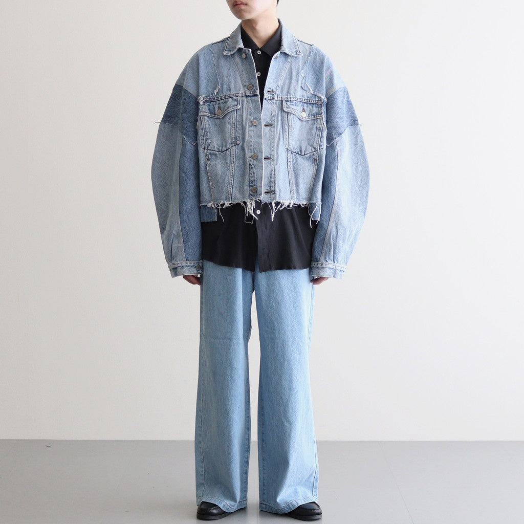 FIVE POCKET DENIM PT #LIGHT BLUE [Q25A-T053]