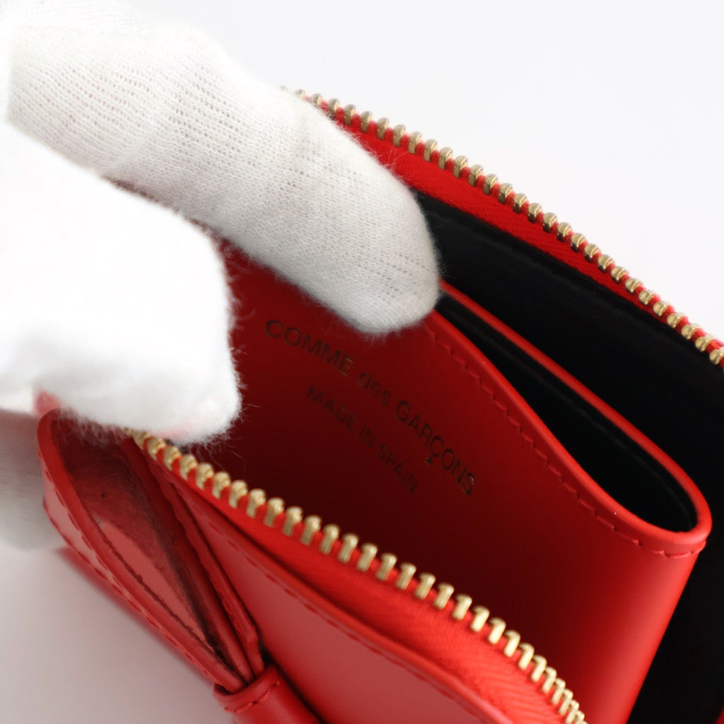 L字型ZIP財布 - BIG BOW #Red [8Z-O310-051]