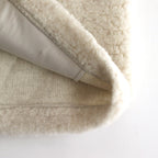 WOOL FLEECE VEST #natural l.beige [14452]