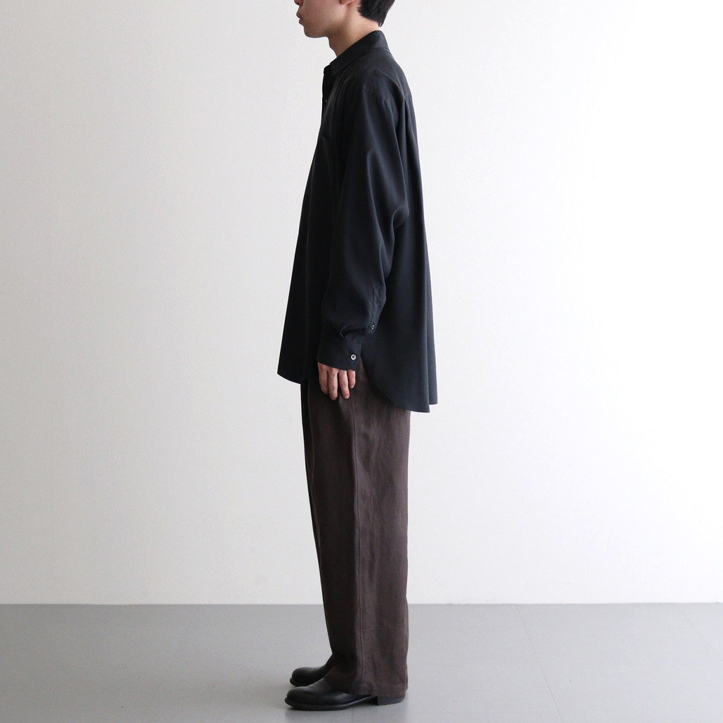 stein VIS/LI TWILL WIDE EASY TROUSERS