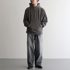 Selvage Denim Two Tuck Pants #BLACK LIGHT FADE [GU251-40188LB]