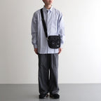 PORTER ナイロンツイル ショルダーバッグ #BLACK [HO-K202-051]