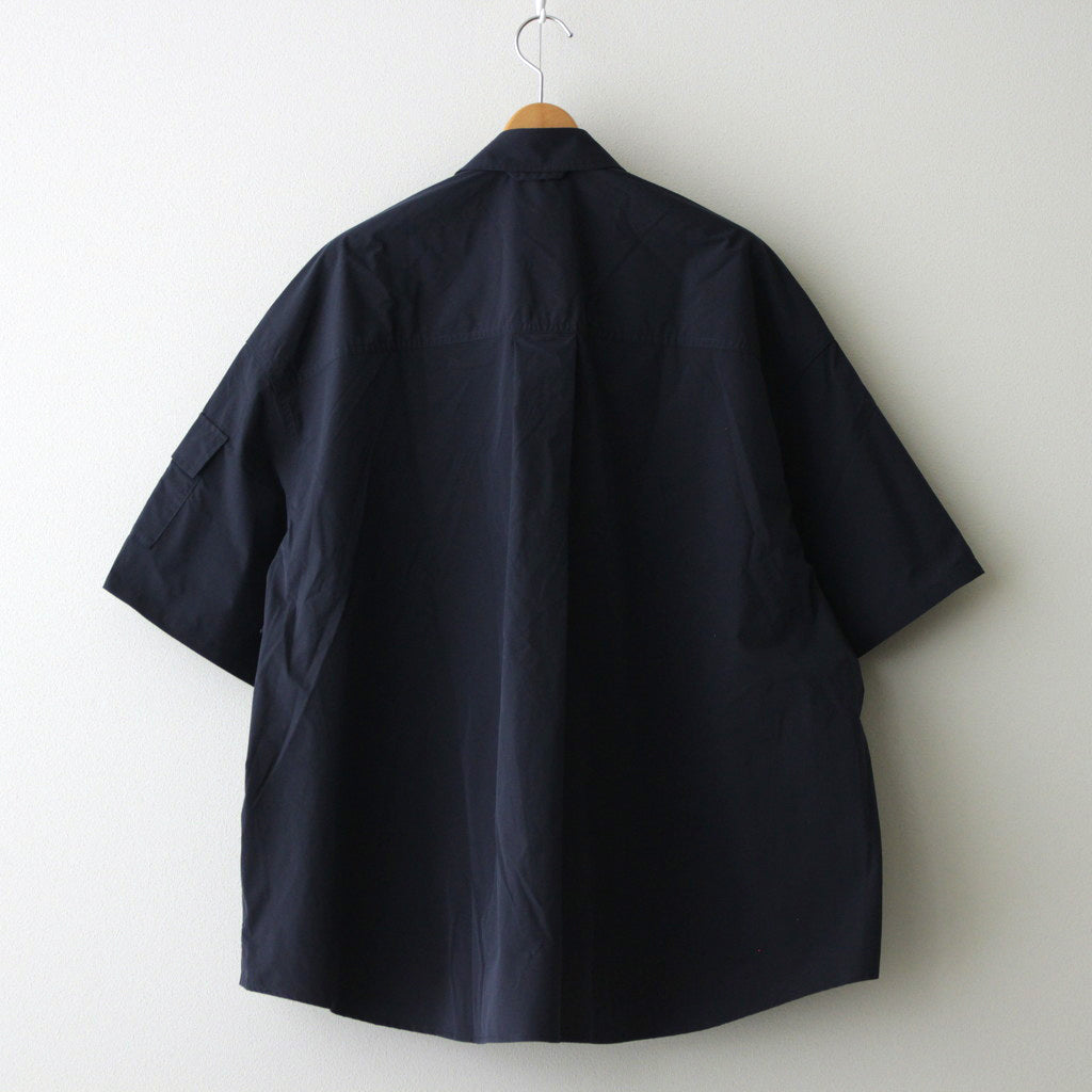 DRY TYPEWRITER TACTICAL POCKET S/S SHIRT #NAVY [FSC241-50106B]