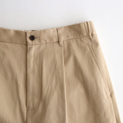 Westpoint Chino Wide Straight Trousers #BEIGE [GM243-40069B]