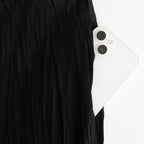 CATCH WASHER CUPRA CIRCULAR SKIRT #BLACK [SKAGGM0303]