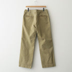PRODUCT DYED FINX CHINO NARROW PANTS #BEIGE [A25AP02CP]