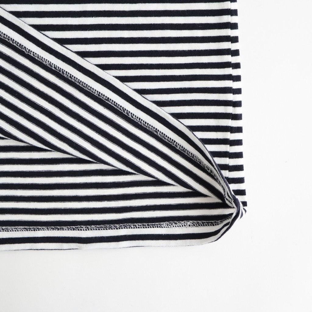 ムラ糸Tシャツ Slub Yarn T-Shirt #WHITE/NAVY [31061007]