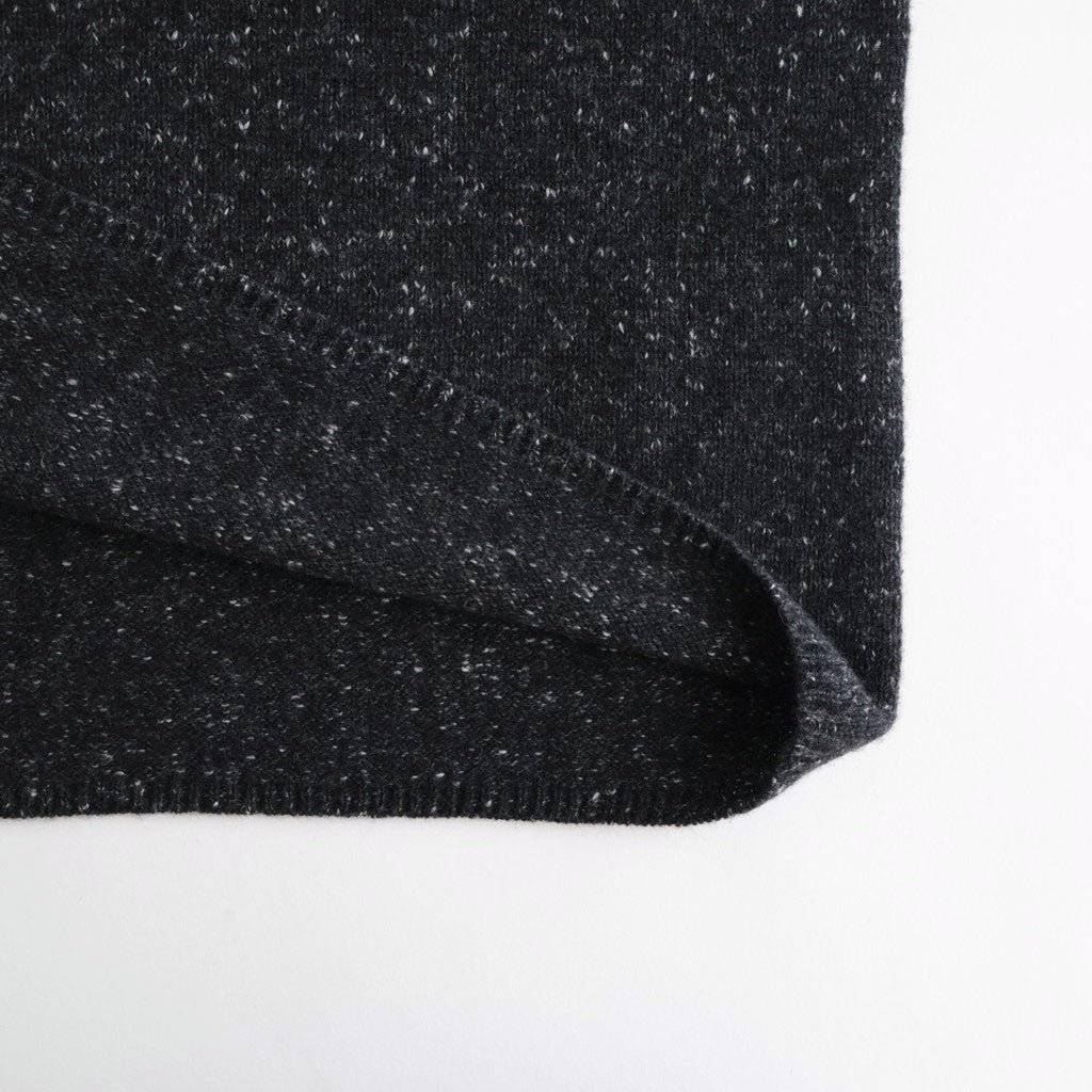 CASHMERE NEP KNIT P/O #MIX BLACK [A26AP01NE]