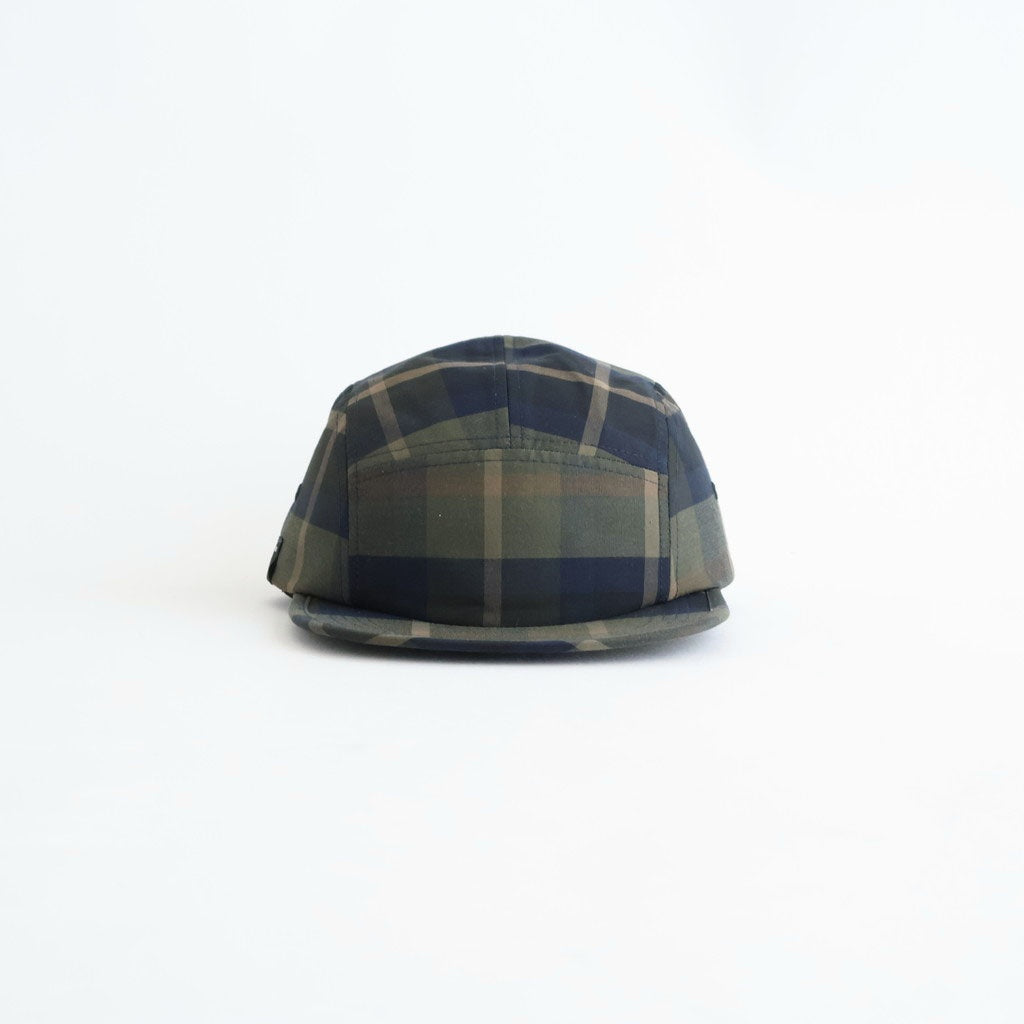 BRIEFING 綿エステルチェック キャップ #KHAKI [HQ-K602-051