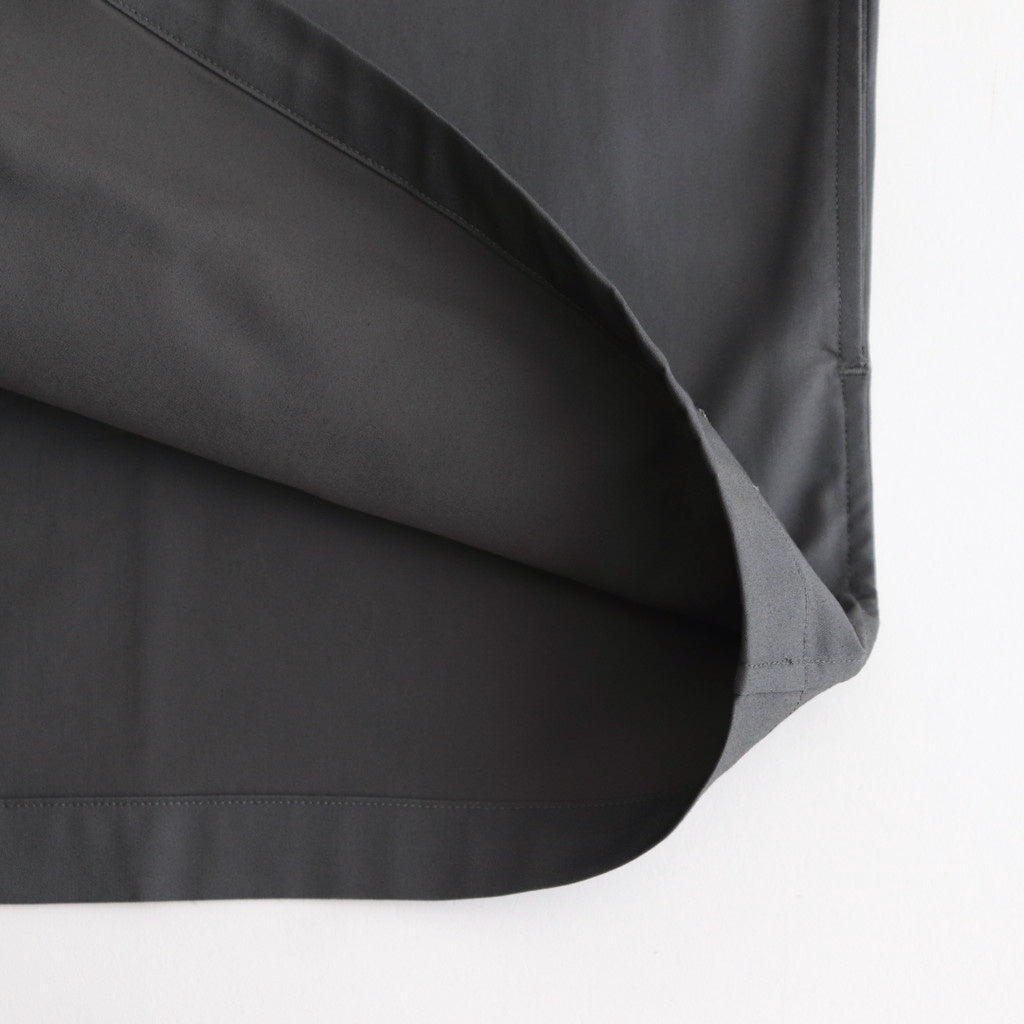 Solotex Twill S/S Oversized Box Shirt #GRAY [GM251-50323B]