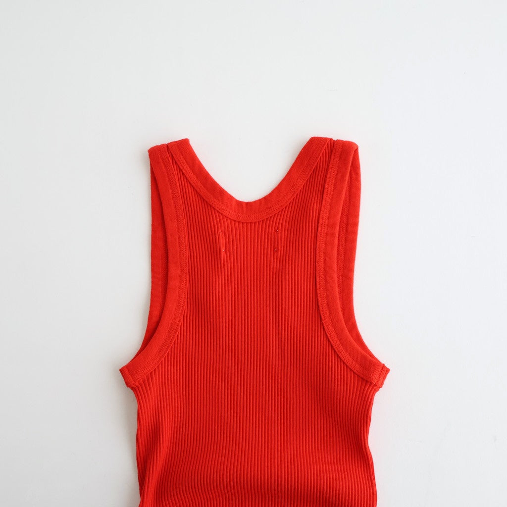 Seamless Rib Tanktop #RED [12610612]