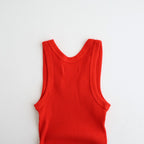 Seamless Rib Tanktop #RED [12610612]