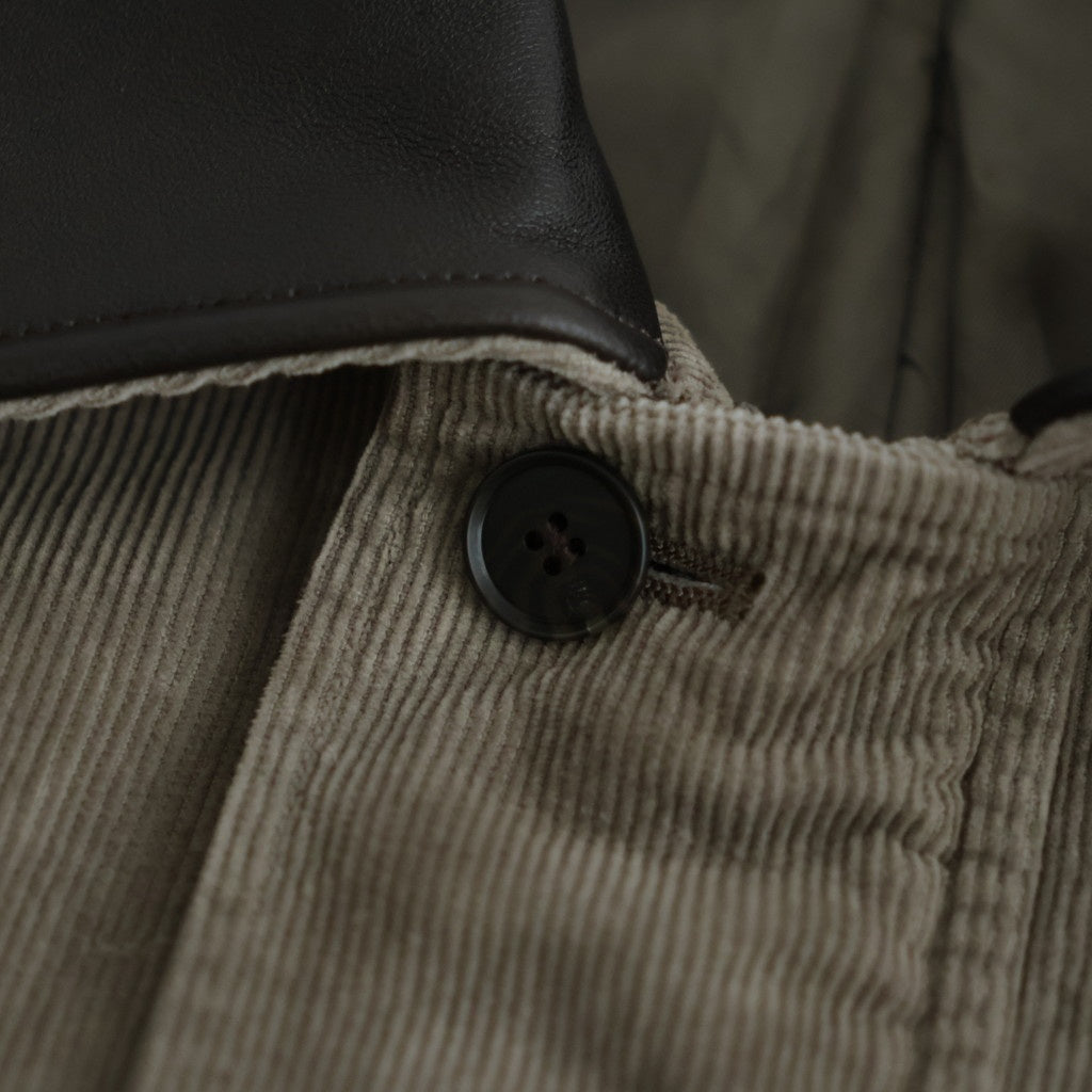 VINTAGE CORDUROY ZIP JACKET #TAUPE [ST.1581]