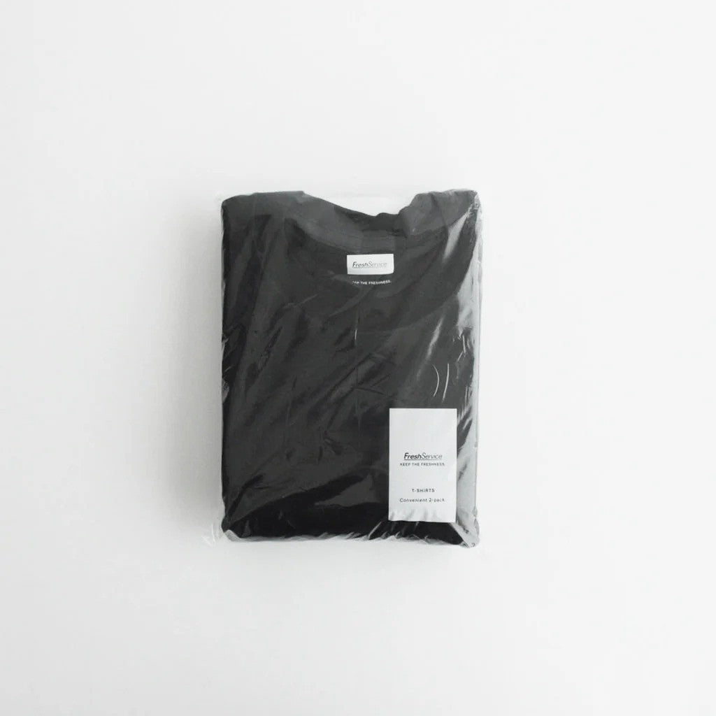 2-PACK CORPORATE L/S TEE #BLACK [FSP253-70007B]