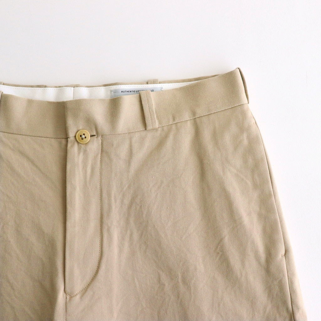 CHINO CLOTH PANTS STANDARD #beige [64655]