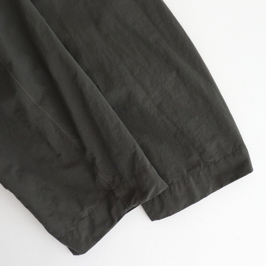 FMSTJK - ナイロンタッサー ガーメントダイ ショートモッズコート #92 Elephant Grey [SN_FR1002JK]