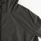 FMSTJK - ナイロンタッサー ガーメントダイ ショートモッズコート #92 Elephant Grey [SN_FR1002JK]