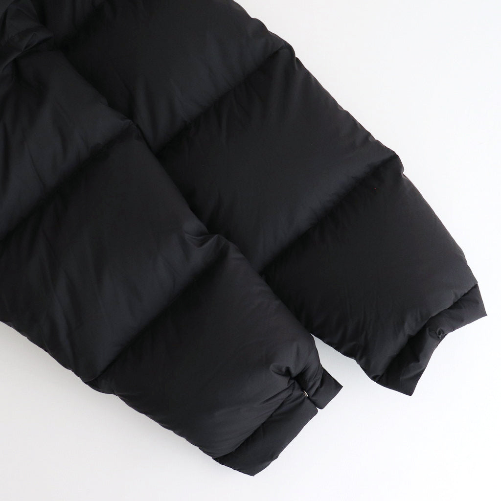 SUPER LIGHT NYLON RIPSTOP DOWN BLOUSON #BLACK [A24AB04NL]